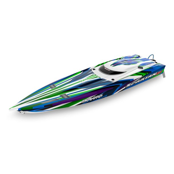 Traxxas Spartan-SR BL TQi TSM Self-Righting w/o Battery &amp; Charger Green