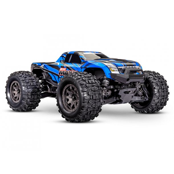 Traxxas Mini Maxx RTR TQ BL-2s Bl -  med USB-C oplader / 2s LiPo