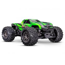 Traxxas Mini Maxx RTR TQ BL-2s Grn - med USB-C oplader / 2s LiPo 