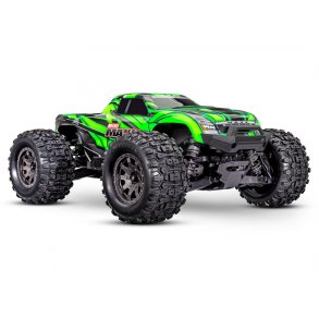 Traxxas Mini Maxx RTR TQ BL-2s Grn - med USB-C oplader / 2s LiPo 
