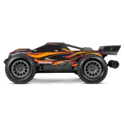Traxxas Mini XRT RTR TQi VXL-3s Orange - USB-C Charger / 2s Li-Po