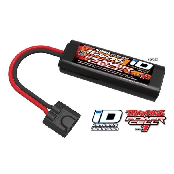 Traxxas Batteri NiMH  7,2v 1:16 med ID-stik til Traxxas Mini Revo 