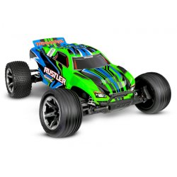 Traxxas Rustler 2WD 1/10 RTR TQ EHD Grn - m. batteri og lader (USB-C)