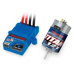 Traxxas Rustler 2WD 1/10 RTR TQ EHD  Orange - m. batteri og lader (USB-C)