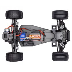 Traxxas Rustler 2WD 1/10 RTR TQ EHD  Orange - m. batteri og lader (USB-C)
