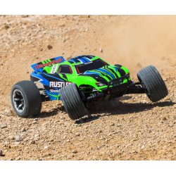 Traxxas Rustler 2WD 1/10 RTR TQ EHD Grn - m. batteri og lader (USB-C)