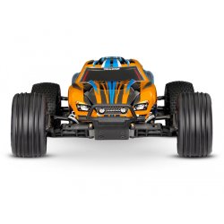 Traxxas Rustler 2WD 1/10 RTR TQ EHD  Orange - m. batteri og lader (USB-C)