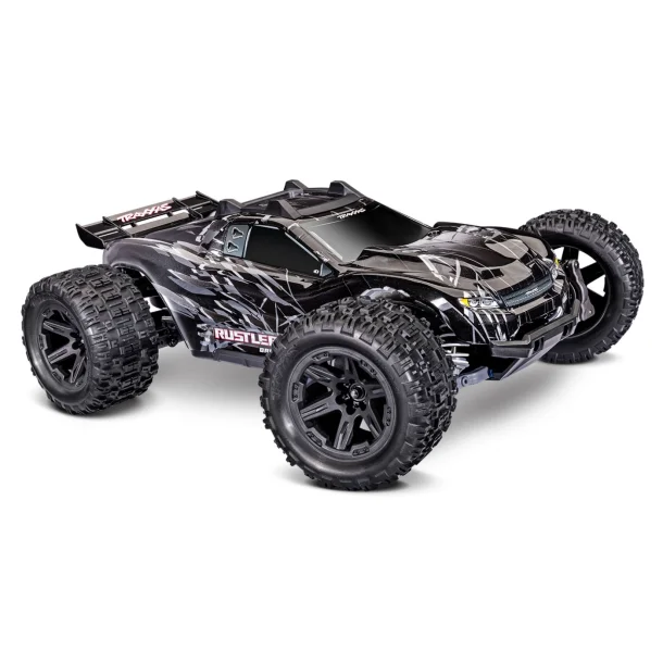 Traxxas Rustler 4x4 1/10 HD VX3 brushless 3S RTR sort
