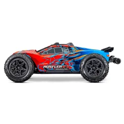 Traxxas Rustler 4x4 1/10 HD VX3 BL 3S RTR Red