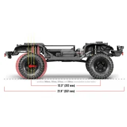Traxxas TRX-4 Sport Scale Crawler Truck 1/10 RTR Clipless Blue