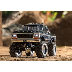 Traxxas TRX-4M Ford F-150 High Trail RTR sort - 2S LiPo/USB oplader