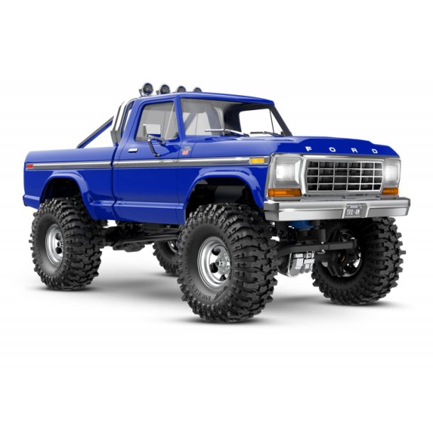 Traxxas TRX-4M Ford F-150 High Trail RTR Blue - 2S LiPo/USB oplader