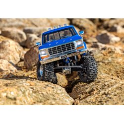 Traxxas TRX-4M Ford F-150 High Trail RTR Blue - 2S LiPo/USB oplader