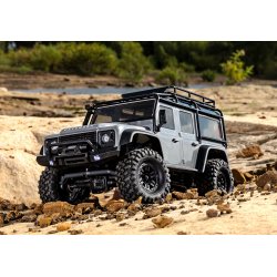 Traxxas TRX-4M 1/18 Land Rover Defender Crawler Silver RTR
