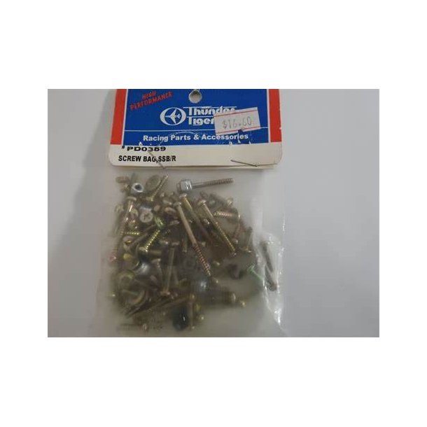 Thunder Tiger PD0389 SCREW BAG,SSB/R