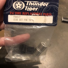 Thunder Tiger PD0517 GEAR SET FOR TA-02