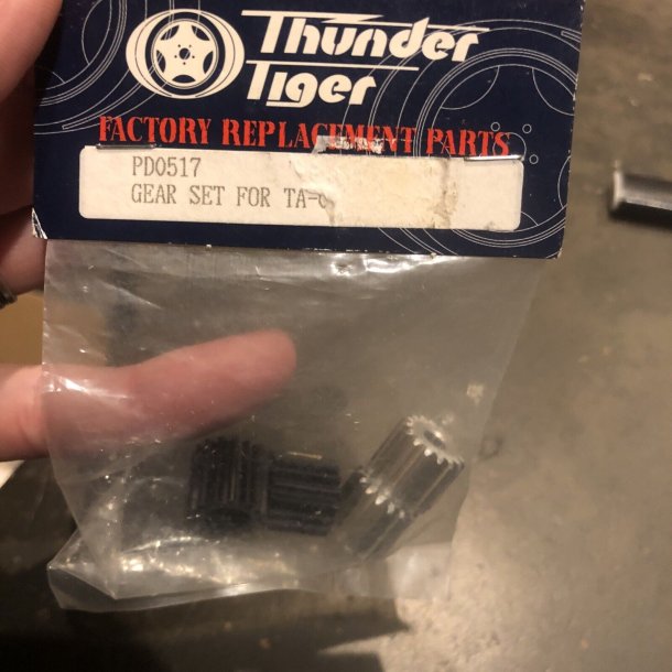 Thunder Tiger PD0517 GEAR SET FOR TA-02