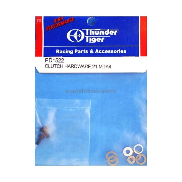 Thunder Tiger PD1522 Clutch Hardware, 21 MTA4