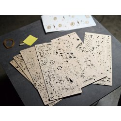 Ugears Marble Run Chain Hoist (Marble - 1) - kuglebane