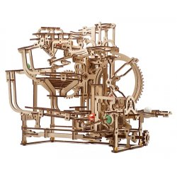 Ugears Marble Run Stepped Hoist (Marble - 2) - kuglebane