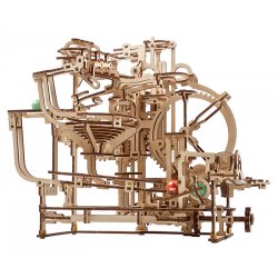 Ugears Marble Run Stepped Hoist (Marble - 2) - kuglebane