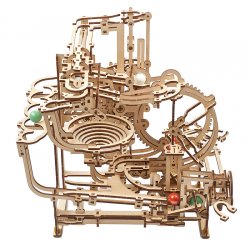 Ugears Marble Run Stepped Hoist (Marble - 2) - kuglebane