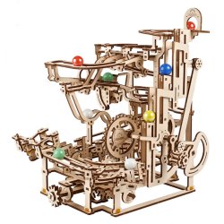Ugears Marble Run Tiered Hoist (Marble - 3) - kuglebane