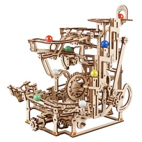 Ugears Marble Run Tiered Hoist (Marble - 3) - kuglebane