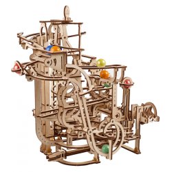 Ugears Marble Run Tiered Hoist (Marble - 3) - kuglebane