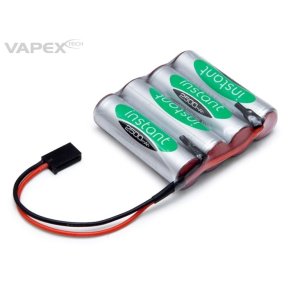 Modtagerbatteri NiMH 4,8V 2500mAh Flat