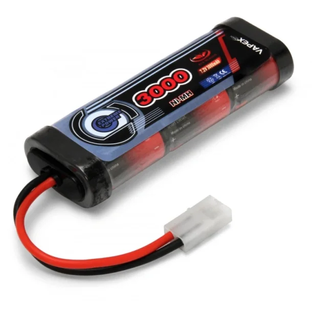 Racing pack 3000mAh 7,2V m. Tamiyastik