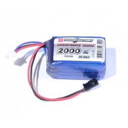 Vapex Receiver Battery Li-Fe 6.6V 2000mAh Cube