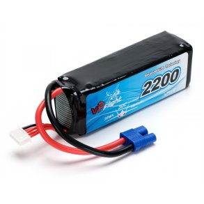 Li-Po Batteri 4S 14,8V 2200mAh 30C EC3-stik