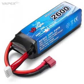Li-Po Batteri 4S 14,8V 2600mAh 30C m. T-stik