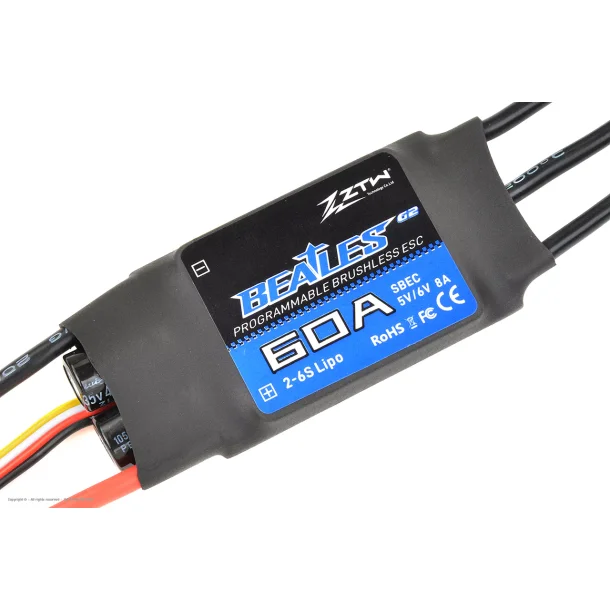 Fartregulator ZTW 60A SBEC G2 2-6S