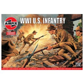WW1 U.S INFANTRY 1/76