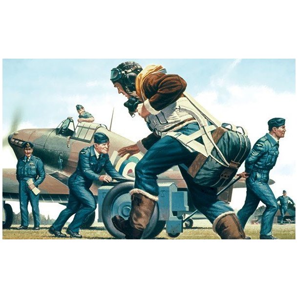 Airfix RAF Personnel 1/76