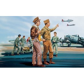   Airfix USAAF Personnel 1/76