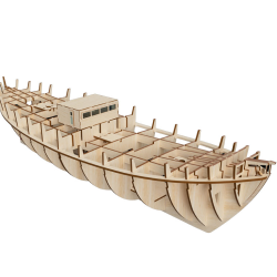 FRAM Polar forskningsskib 95 cm med interir 1/50 Modell-Tec