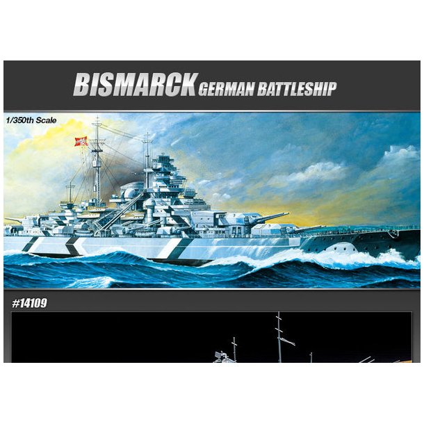 Academy Bismarch 1/350