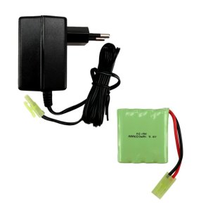 Batteri og lader til Torro M-ATV (MRAP)