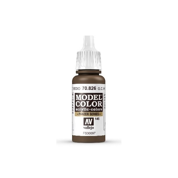 Vallejo 128 MODELCOLOR 824 - 17ML. GER.CAM.ORANGE OCHRE - Vallejo MODEL ...