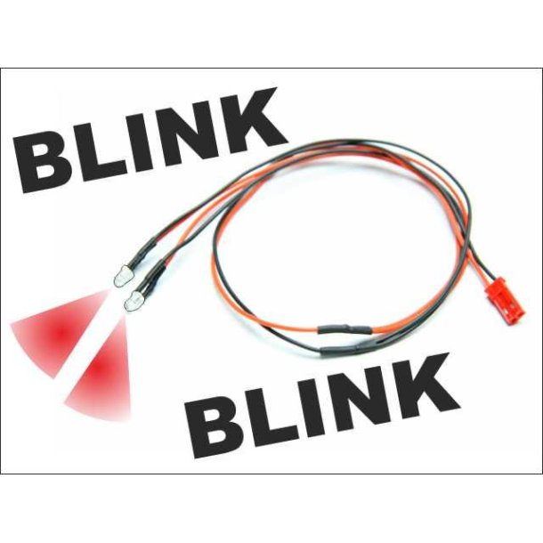 LED  3mm rd blink