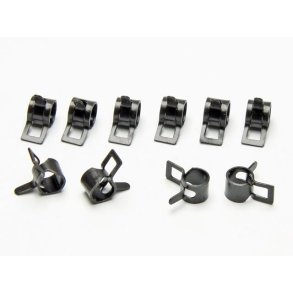 Slangeklemmer 6mm 10 stk.