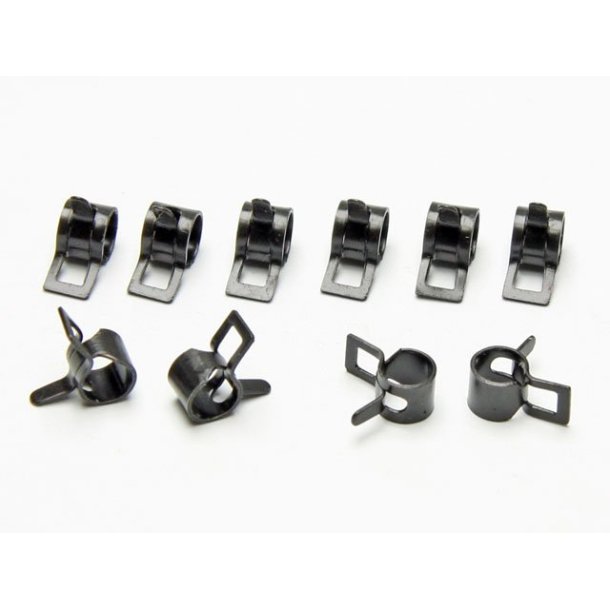 Slangeklemmer 6mm 10 stk.