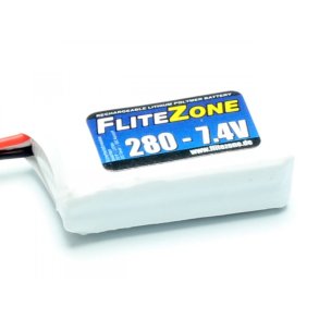 LiPo batteri 280 mAh 7,4V med UMX stik 