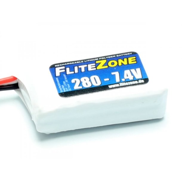 LiPo batteri 280 mAh 7,4V med UMX stik 