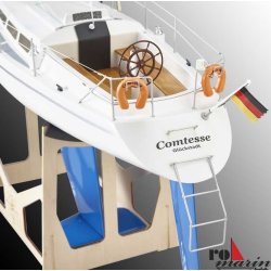 Comtesse fjernstyret Sejlskib byggest