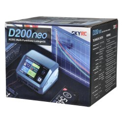 SkyRC oplader D200 Neo 1-6s 20A 200W AC