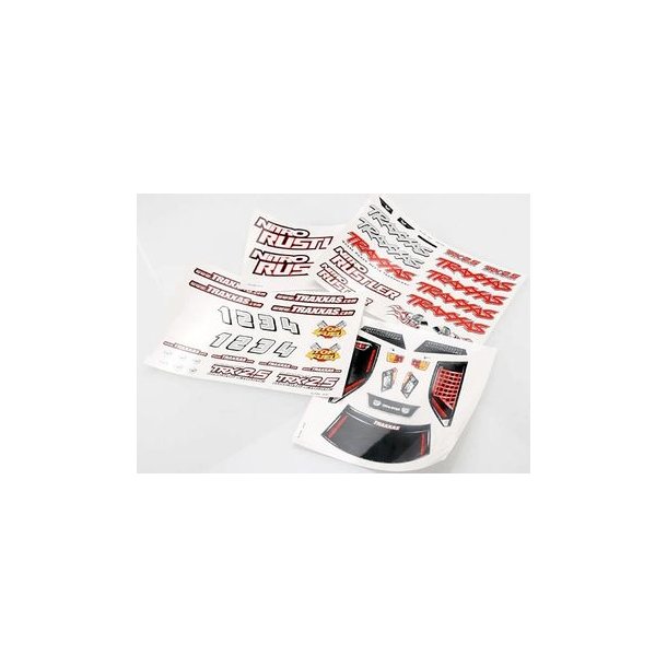 Decal Sheets Nitro Rustler